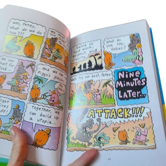 3/$20 DOGMAN LORD OF THE FLEAS Dav Pilkey Hardbound NWT - Picture 3 of 6